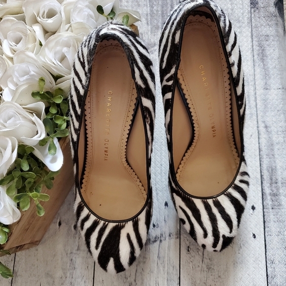 Charlotte Olympia Pony Hair Pumps - Picture 7 of 7